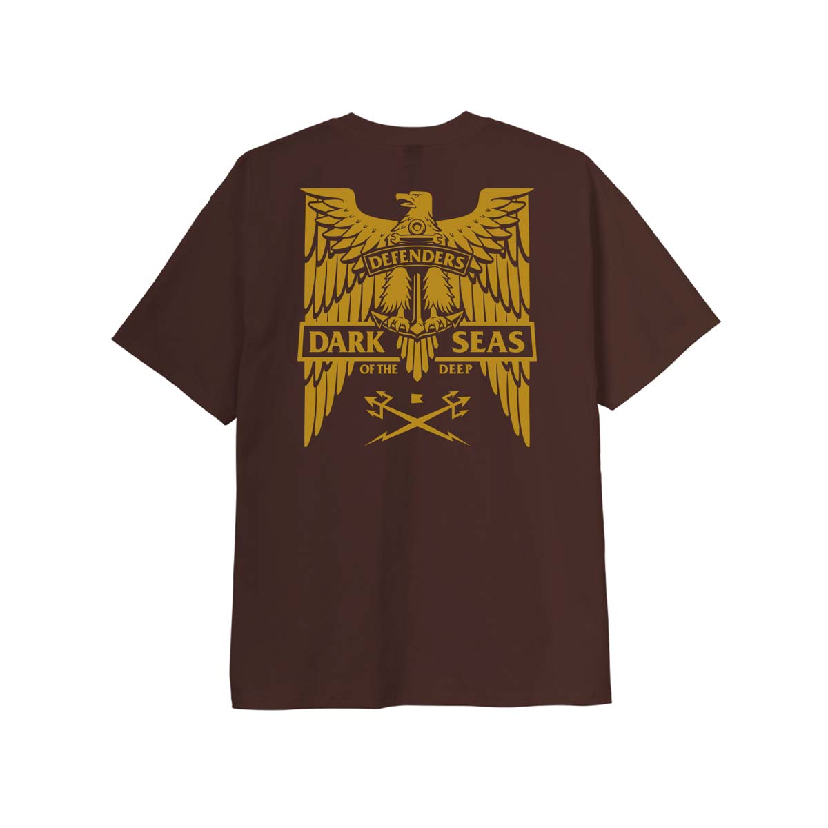 Dark Seas Homeland Heavy Weight Tee – Java Brown