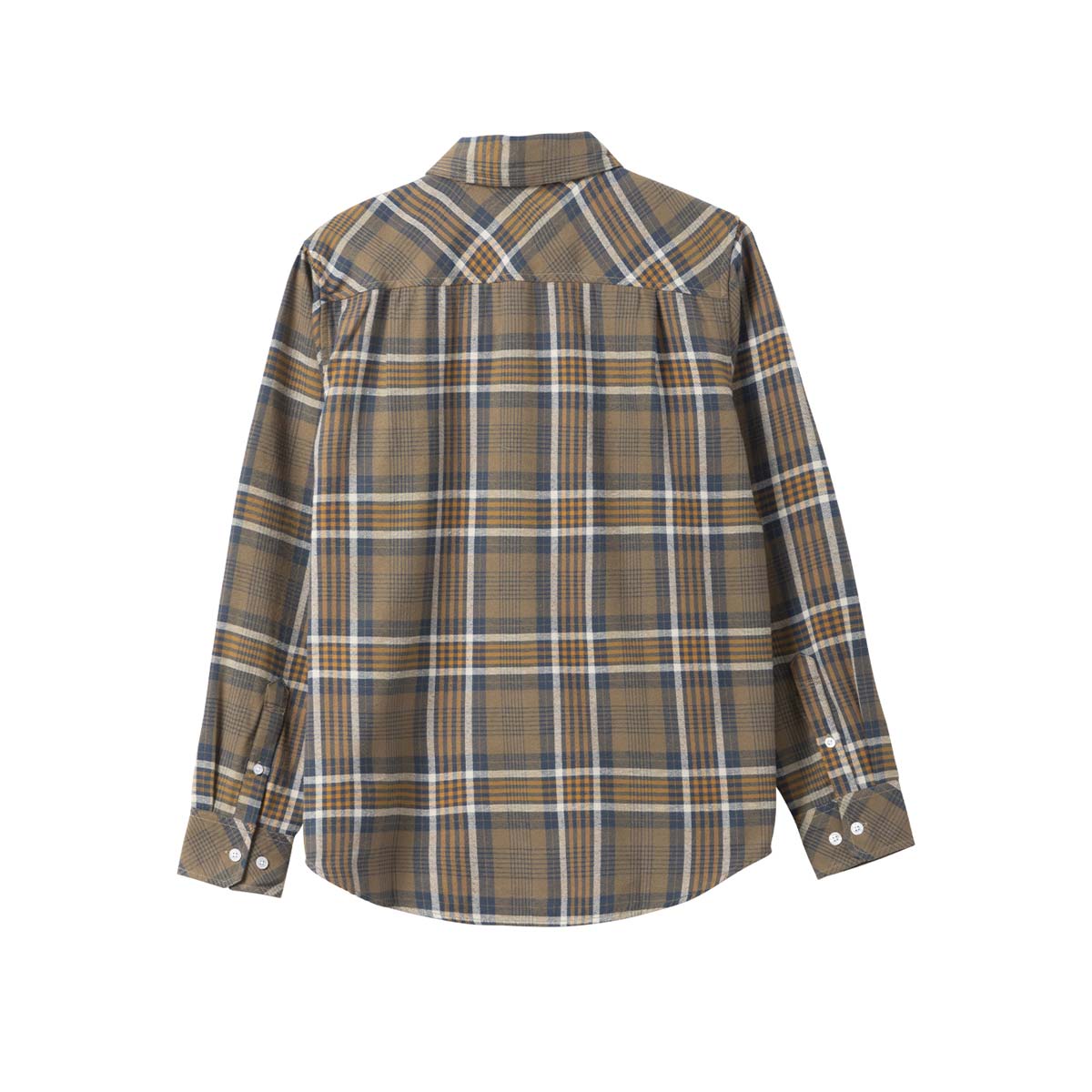 Dark Seas Newton Flannel Shirt – Grey/Navy
