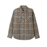 Dark Seas Newton Flannel Shirt – Grey/Navy