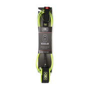Ocean & Earth Regular 8ft Moulded Leash - Lime