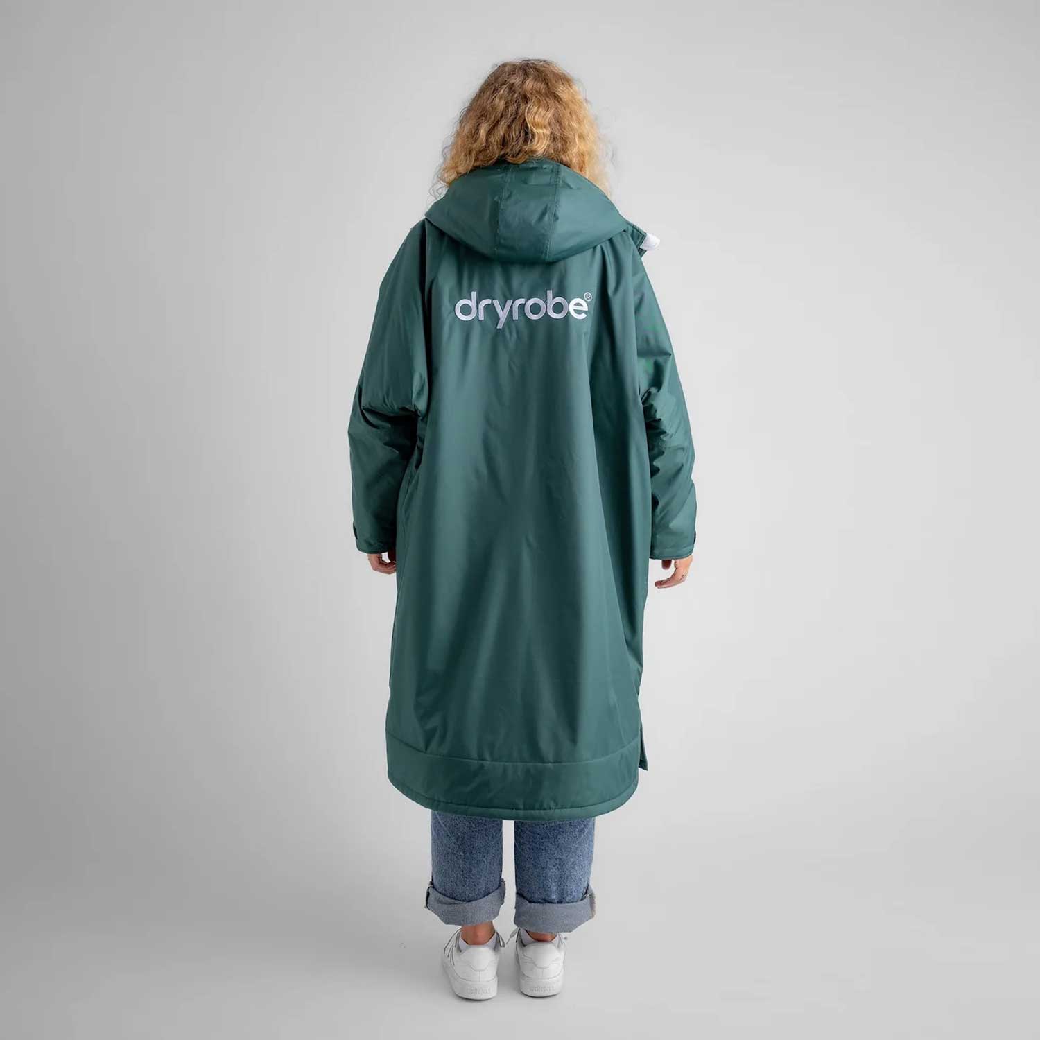 Dryrobe Advance Changing Robe Waterproof Jacket - Dark Green Grey