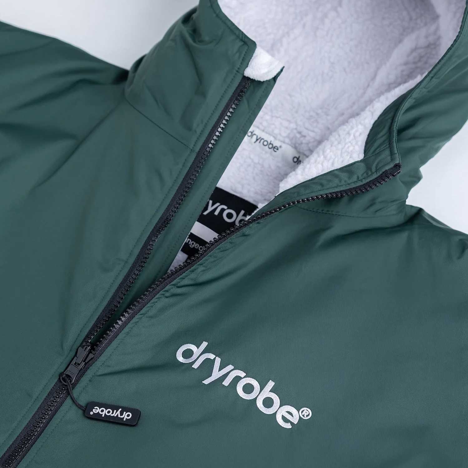 Dryrobe Advance Changing Robe Waterproof Jacket - Dark Green Grey