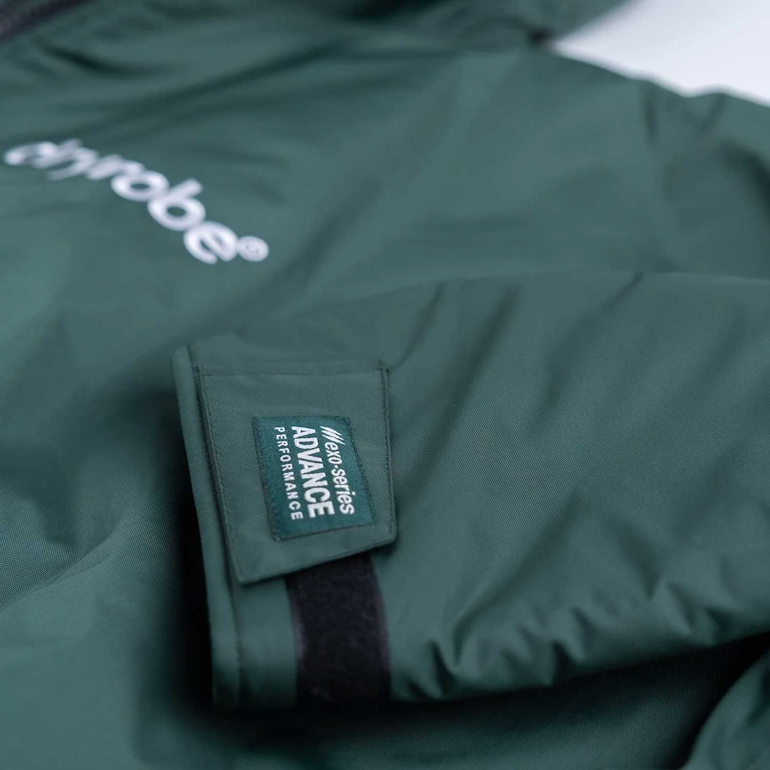 Dryrobe Advance Changing Robe Waterproof Jacket - Dark Green Grey