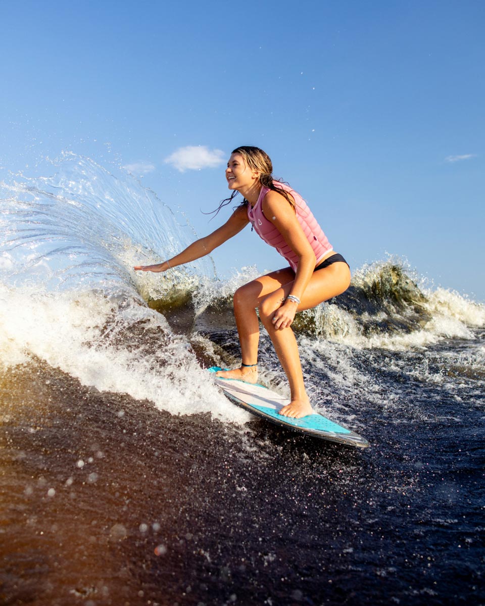 Womens Wakeboarding Vest Follow Primary – Pink