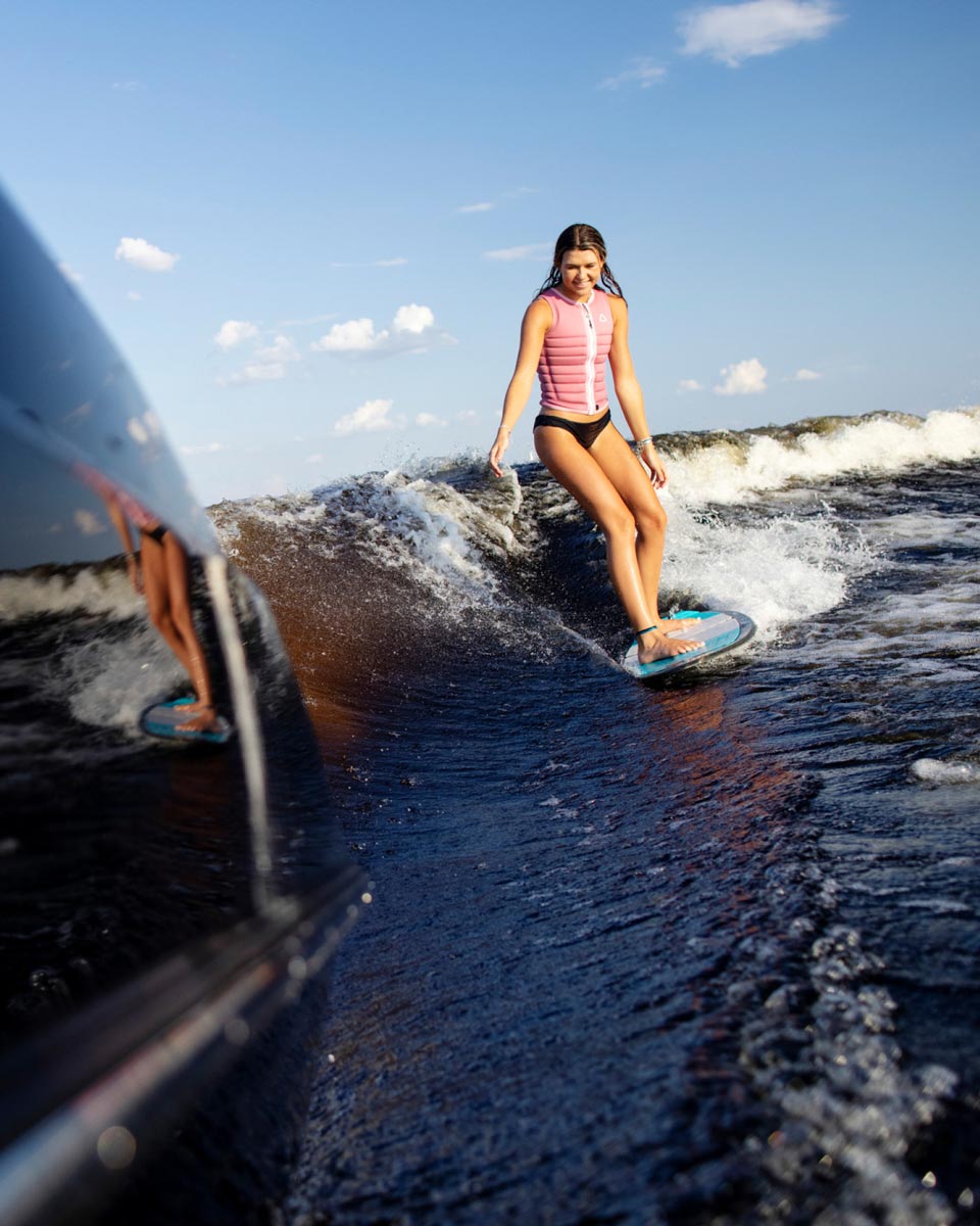Womens Wakeboarding Vest Follow Primary – Pink