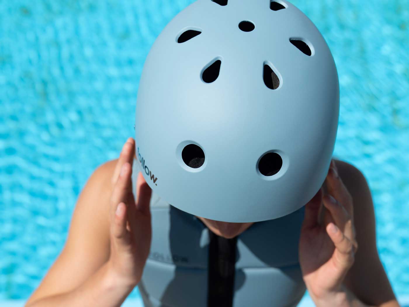 Follow Safety First Helmet – Ocean Blue