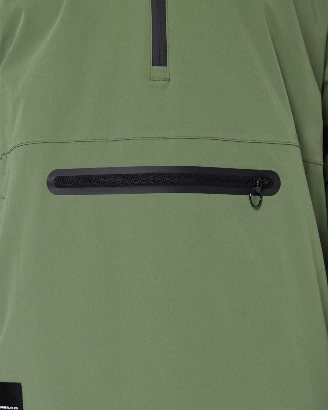 Follow Outer Spray Anorak Jacket – Olive