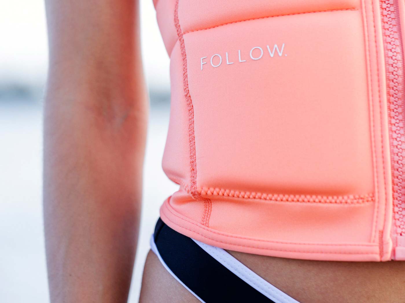 Follow Total Womens Impact Vest – Melon