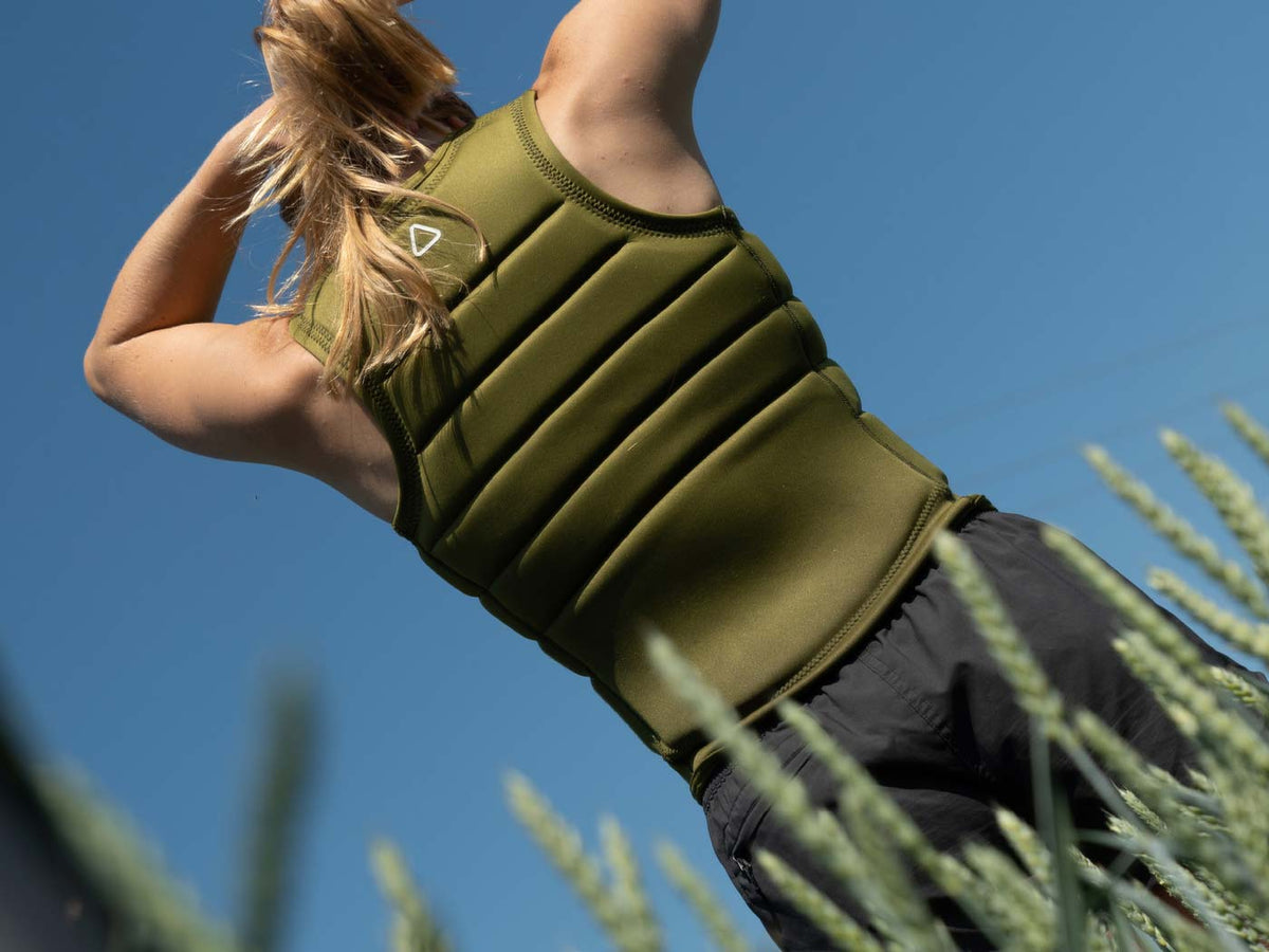 Follow Total Womens Impact Vest – Olive