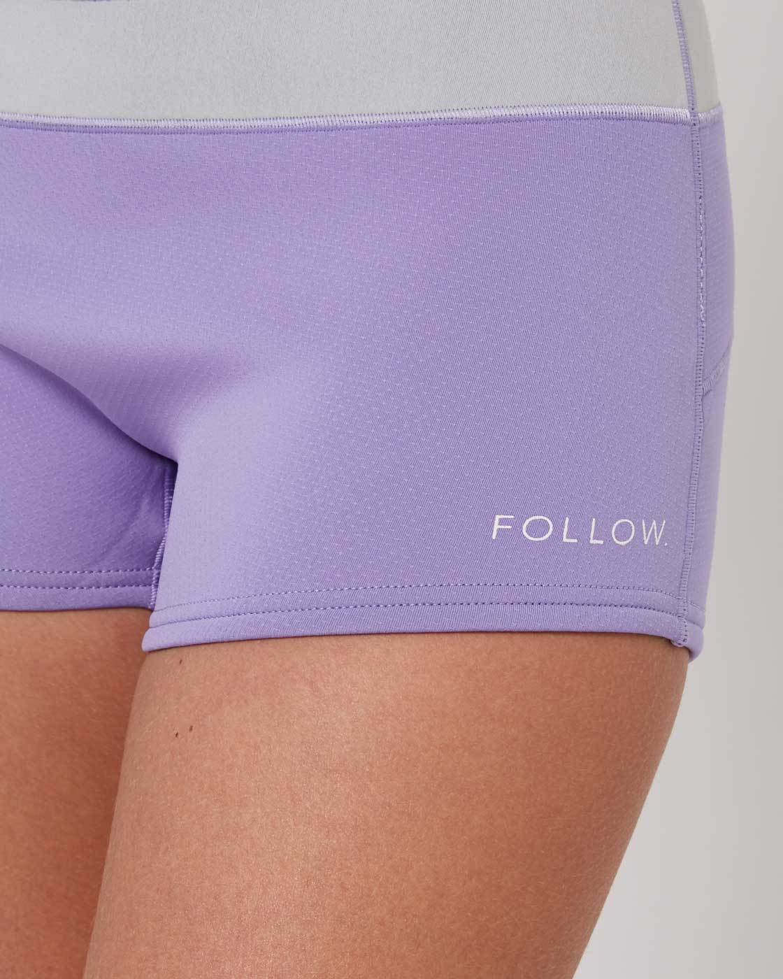 Follow Ladies Wetsuit Shorts – Purple