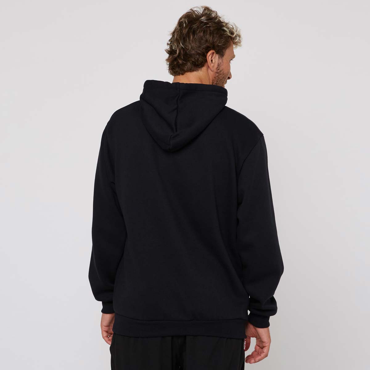 Follow Logo Hoody – Black