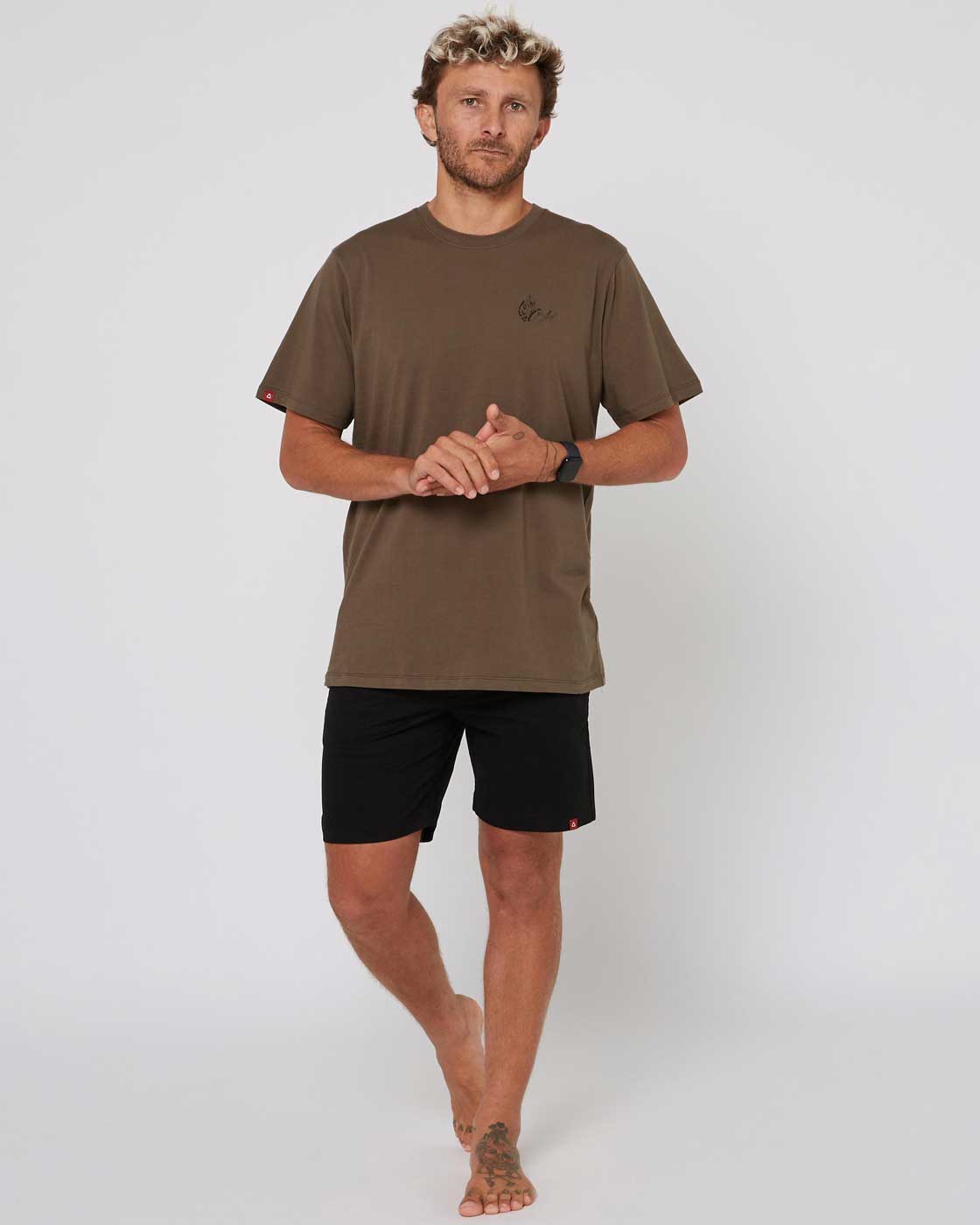 Follow Summer Chino Shorts – Black