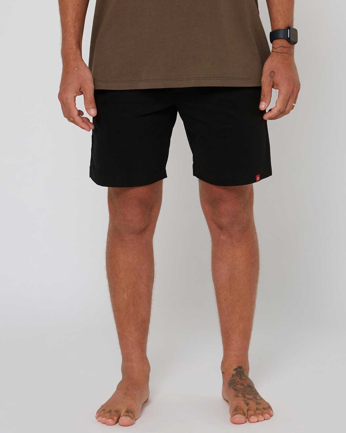 Follow Summer Chino Shorts – Black