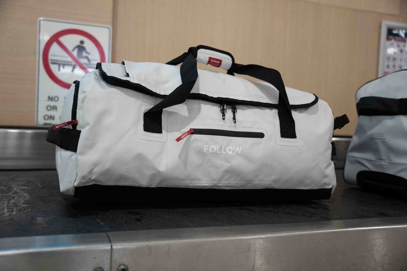Follow Life Duffel Bag 50L – Light Grey