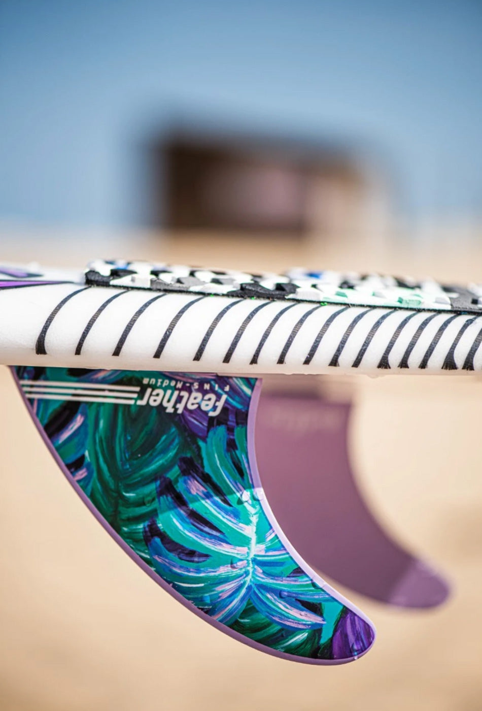 Feather Fins Maud Le Car Athlete Series Single Tab – Thruster 3 fins