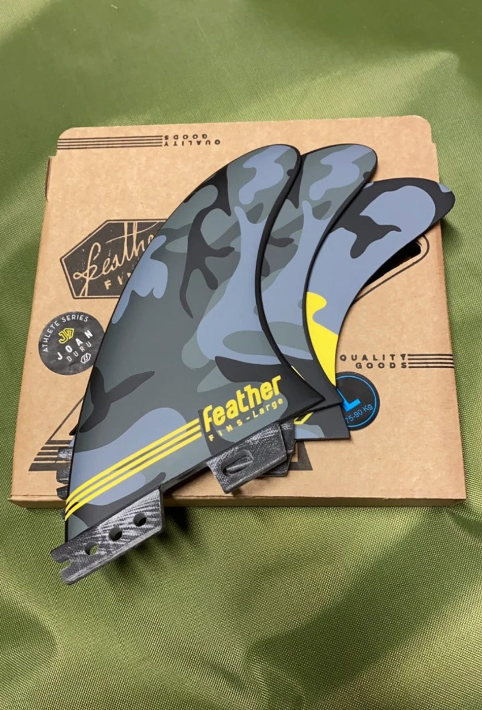 Feather Fins Joan Duru Athlete Series Click Tab – Thruster 3 fins