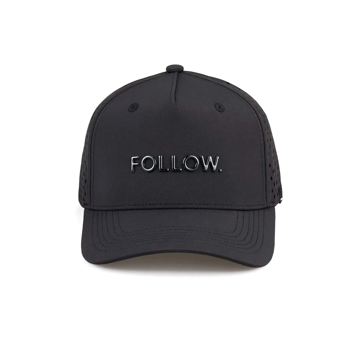 Follow Curved All Day Cap – Black