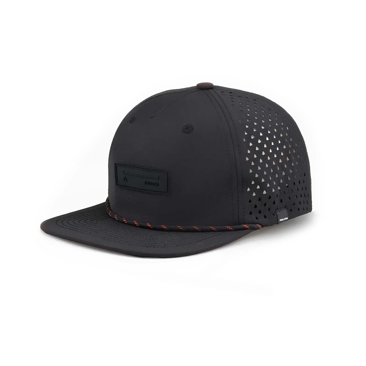 Follow Captain Flat Cap – Black