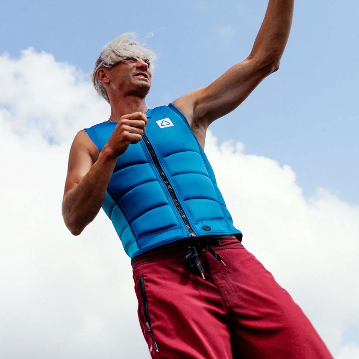 Follow Corp Impact Vest - Blue