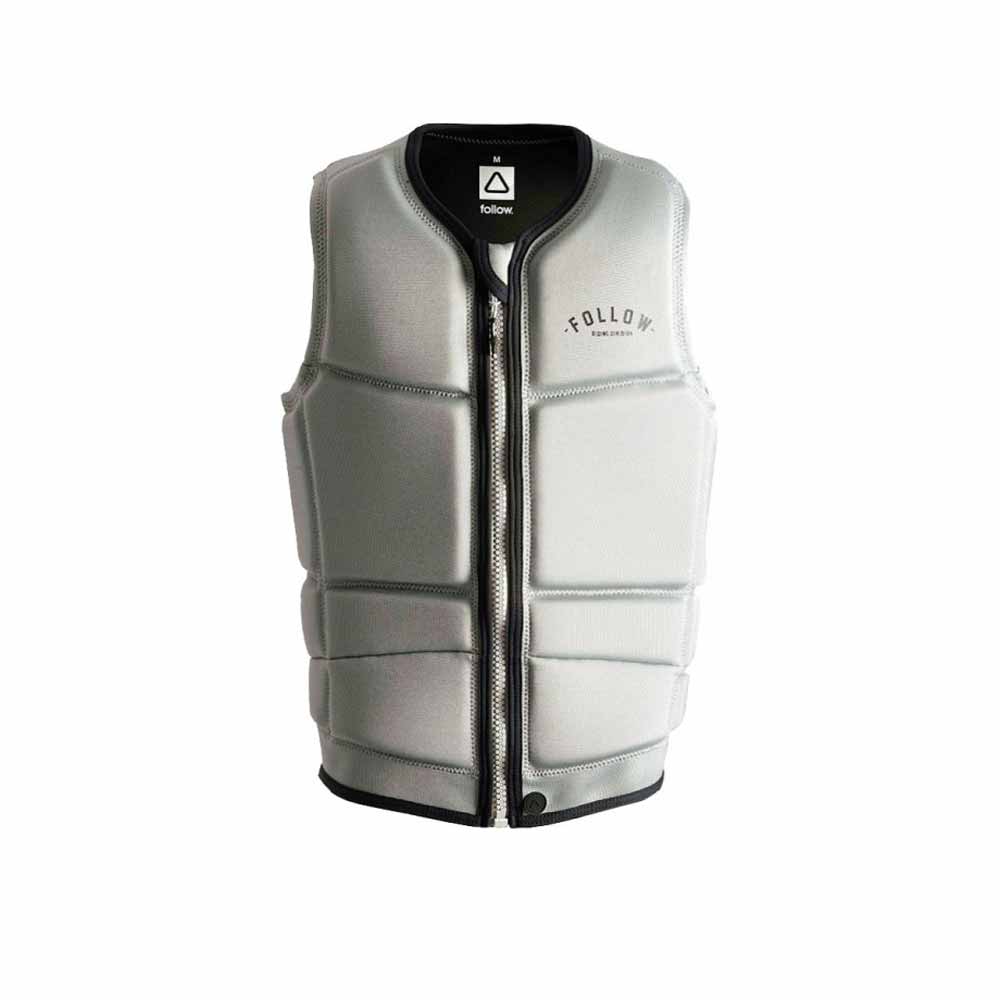 Follow Division Mens Impact Vest – Stone