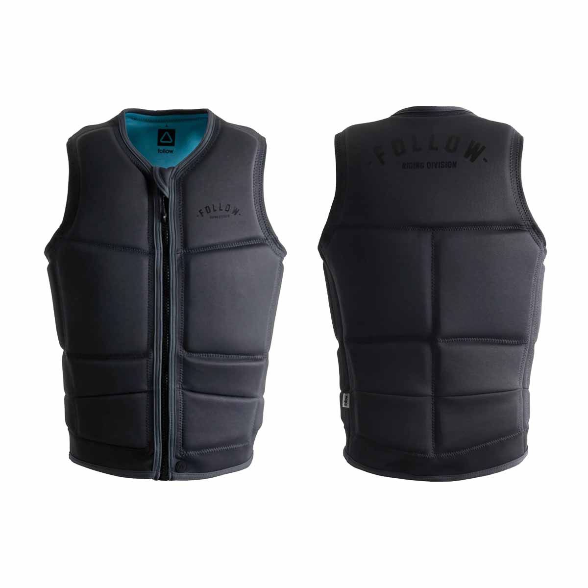 Follow Division Mens Impact Jacket – Stone Charcoal