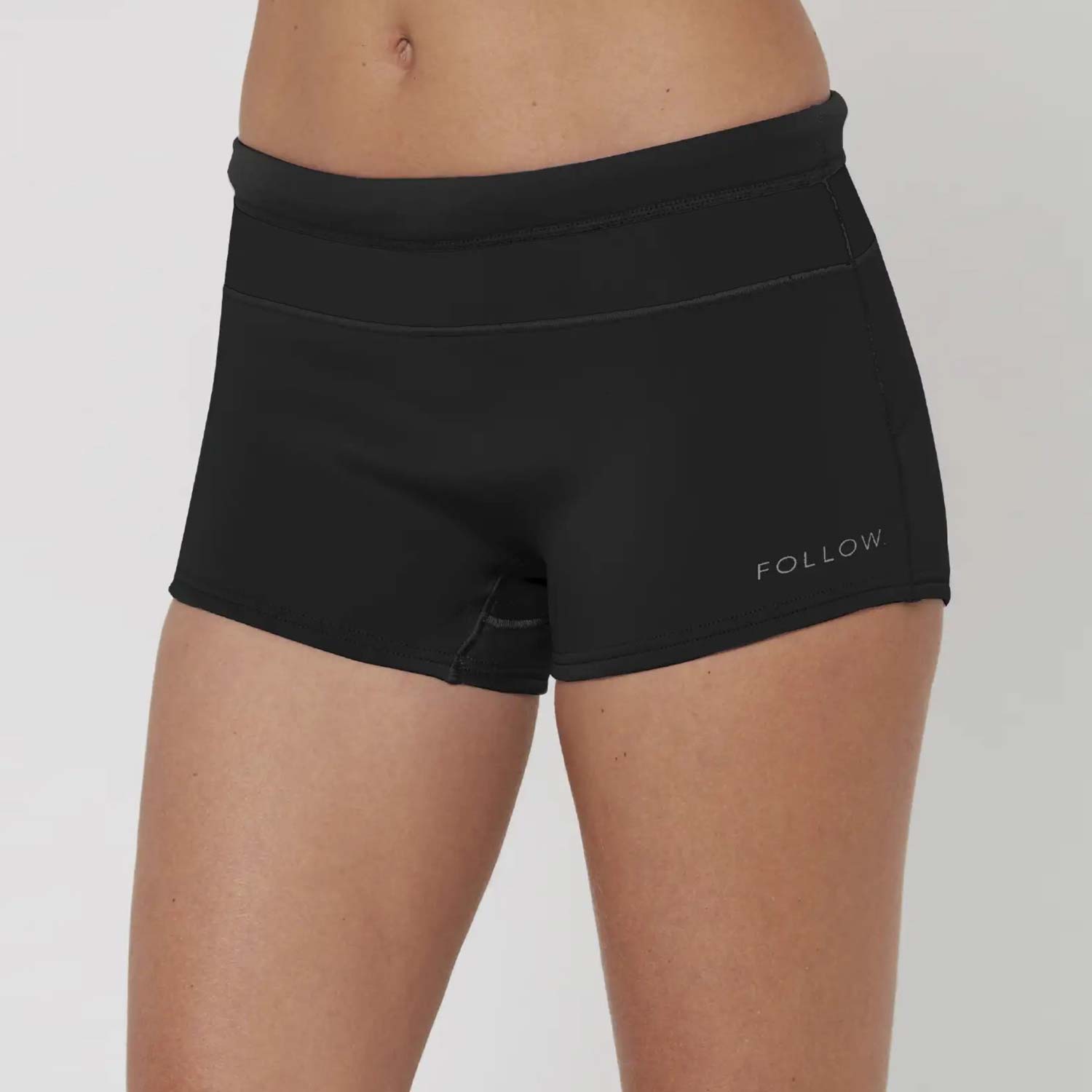 Follow Ladies Wetsuit Neo Shorts – Black