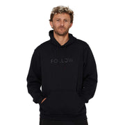 Follow Logo Hoody – Black