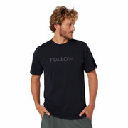 Follow Logo Tee – Black
