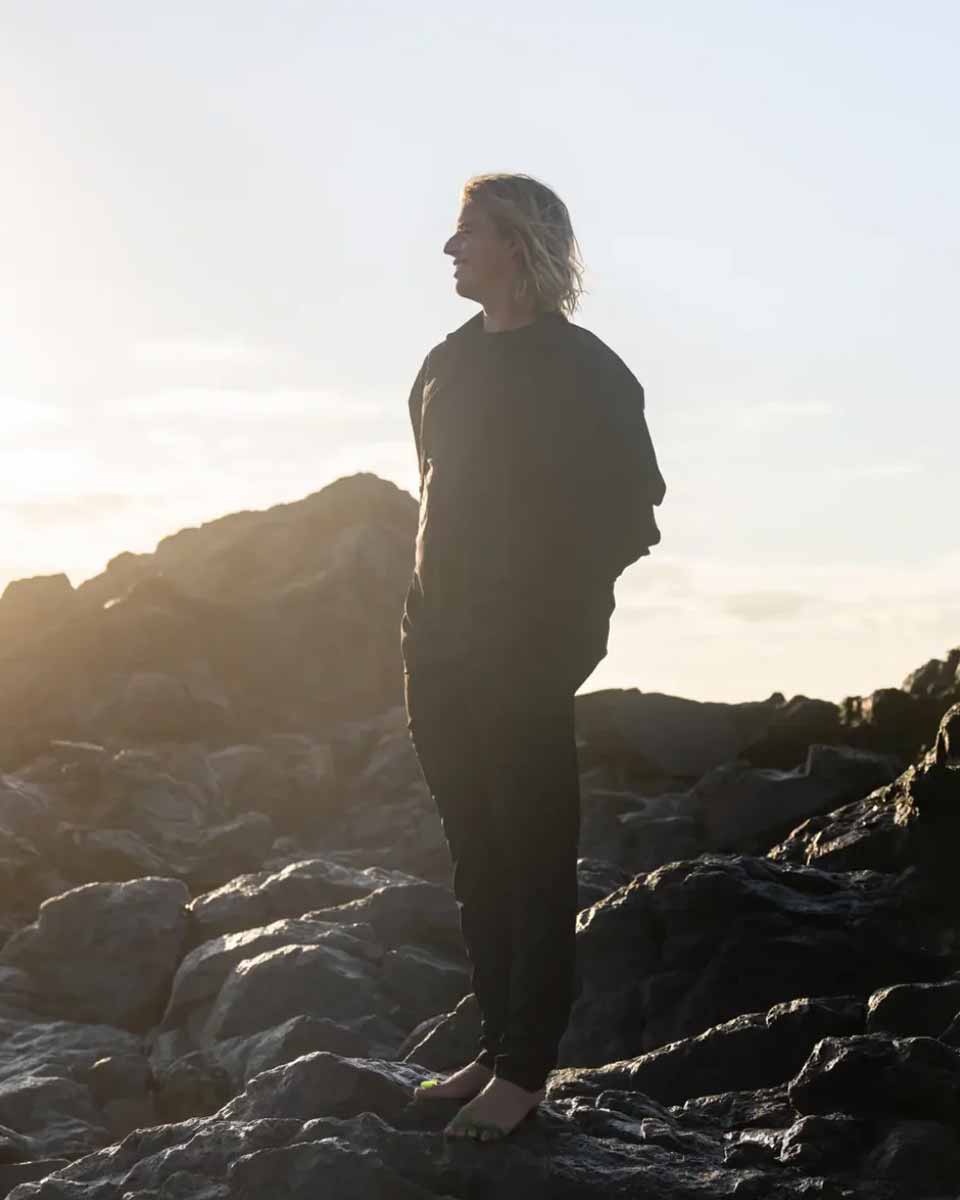 Follow Sun Shirt L/S – Black