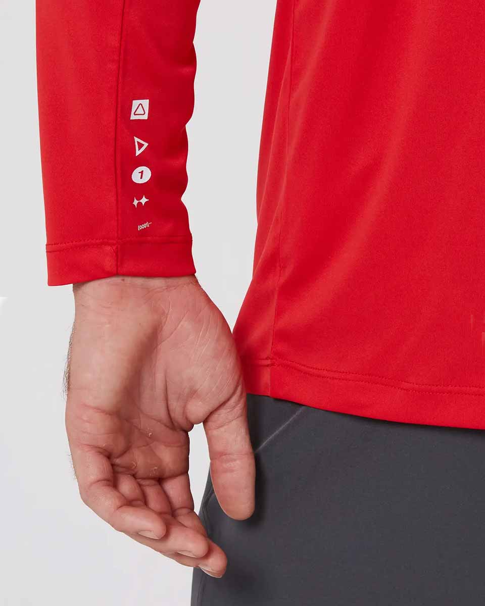 Follow Sun Tee L/S – Dirty Red