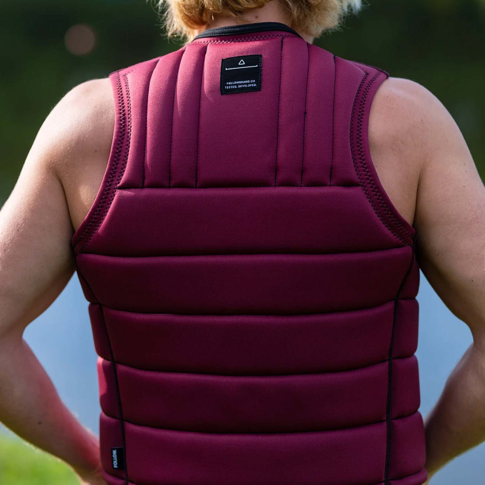 Mens Impact Vest Follow Total – Maroon