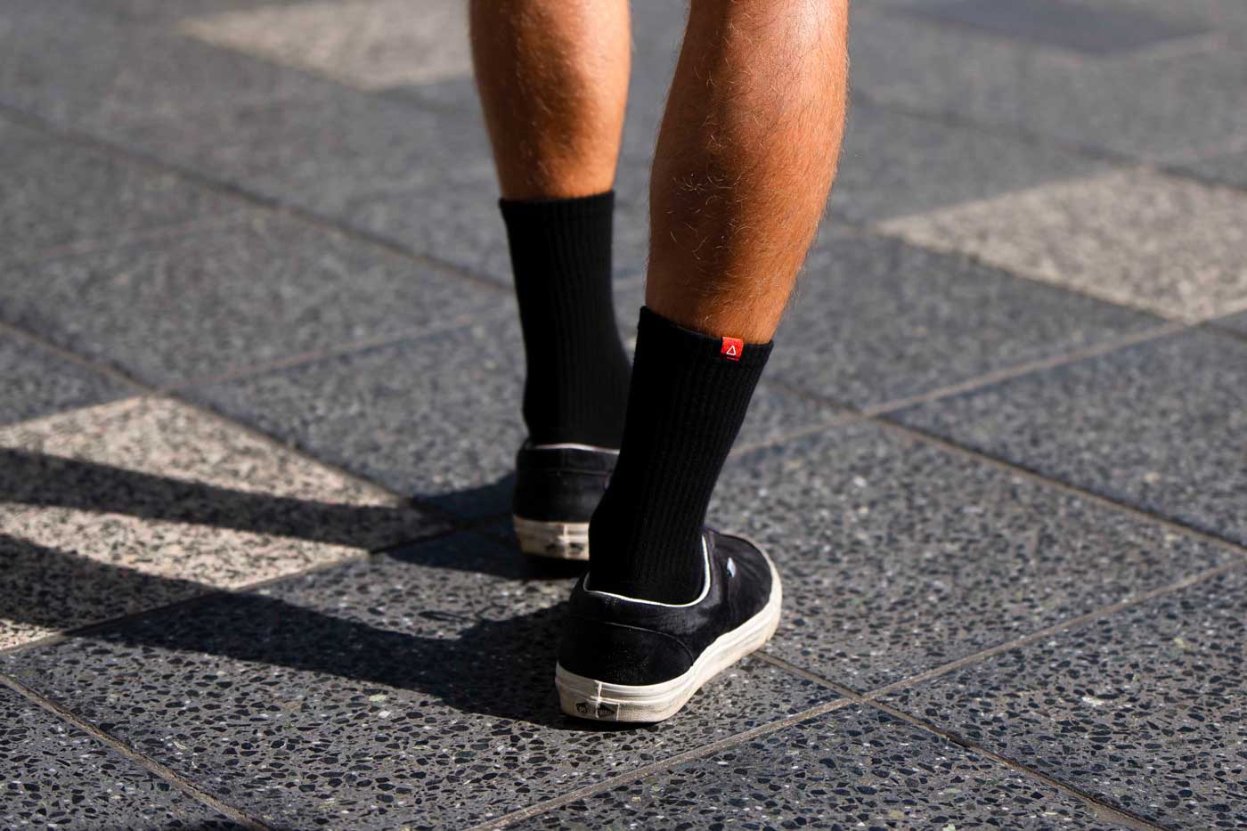 Follow All Day Socks – Black