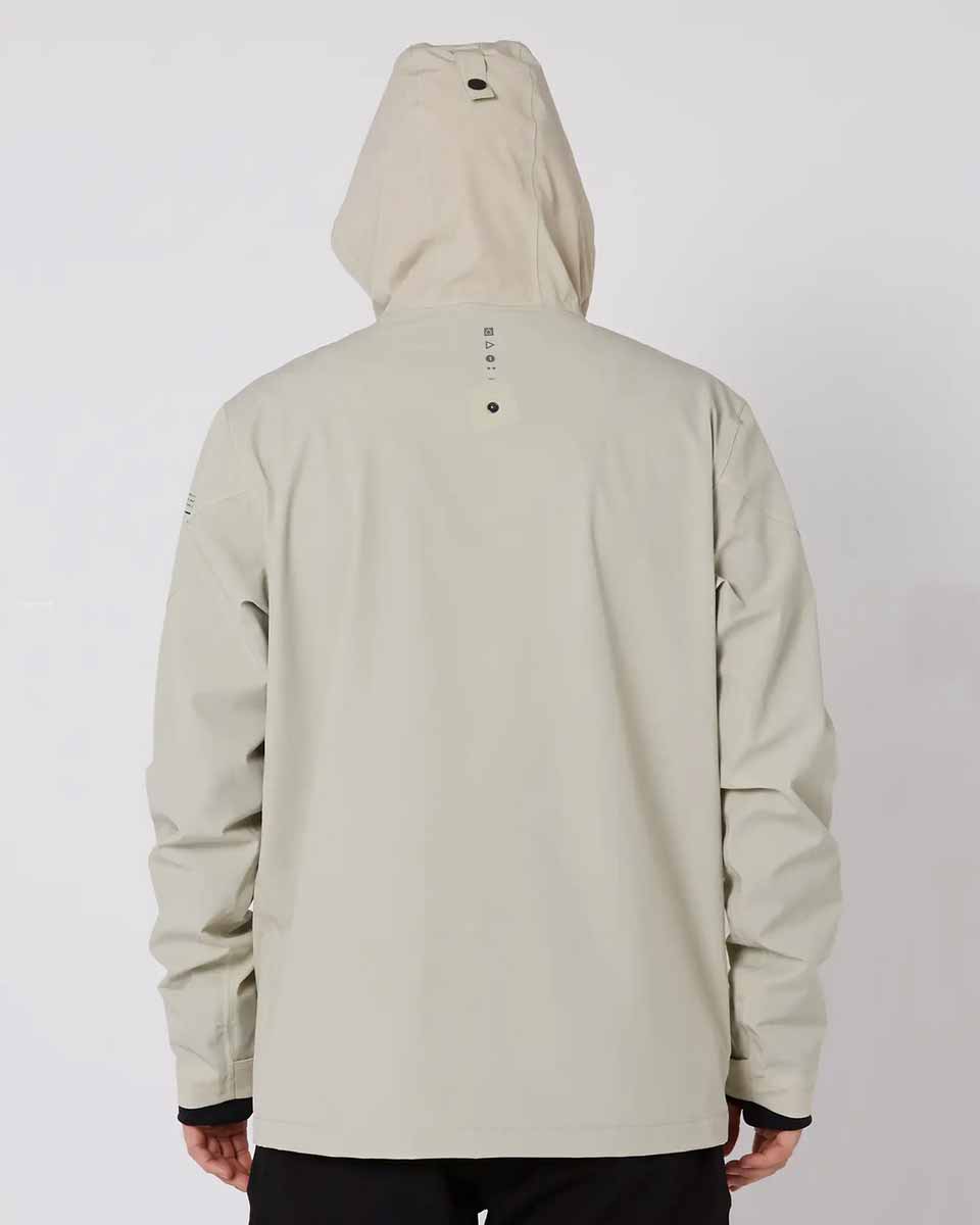 Follow Outer Spray Zip-Through Jacket - Bone