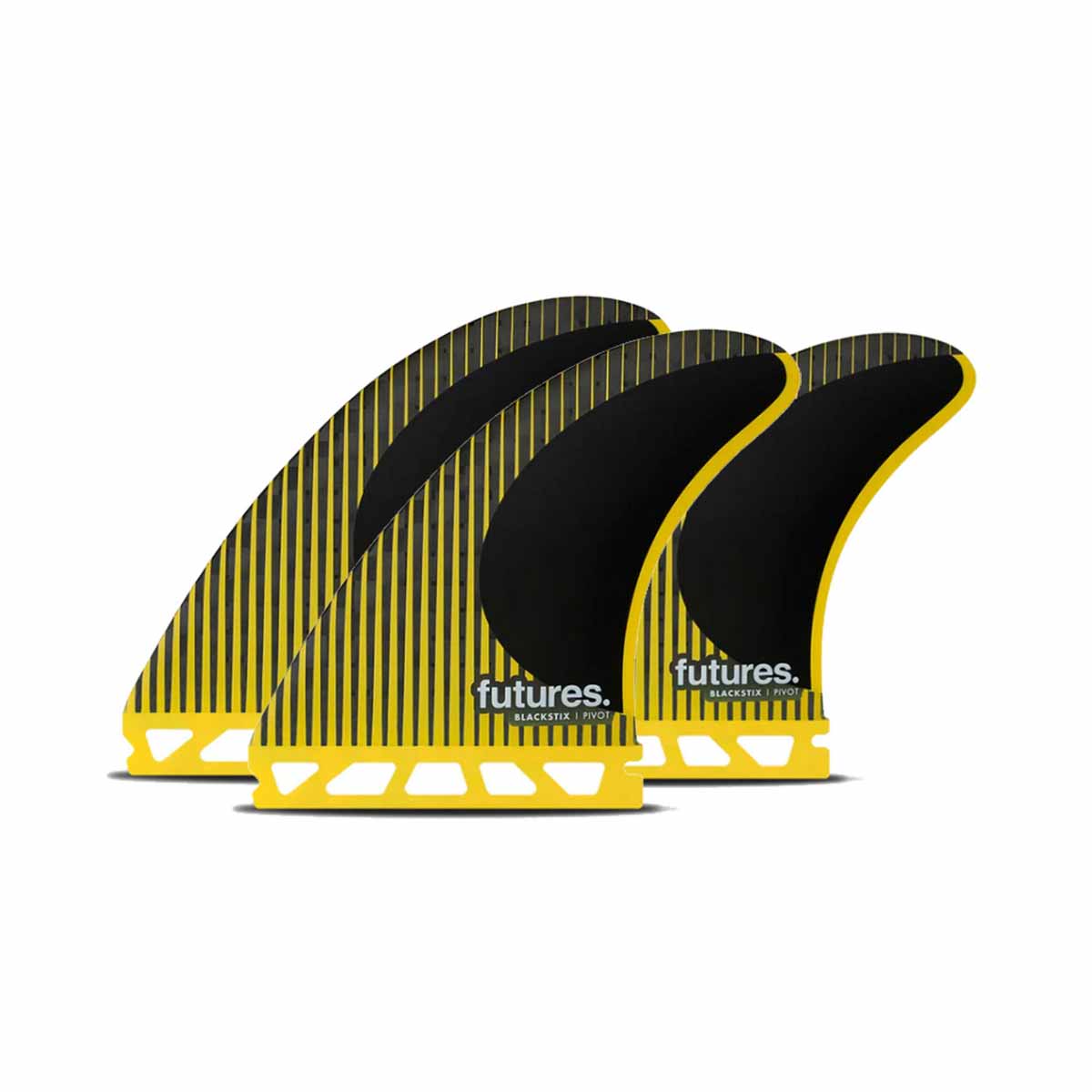 Futures Fins P8 Blackstix Pivot Thruster – 3 Fins, Size M