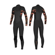 O'Neill Girls Epic CZ full 4/3 mm Wetsuit – Black/Flo GF5