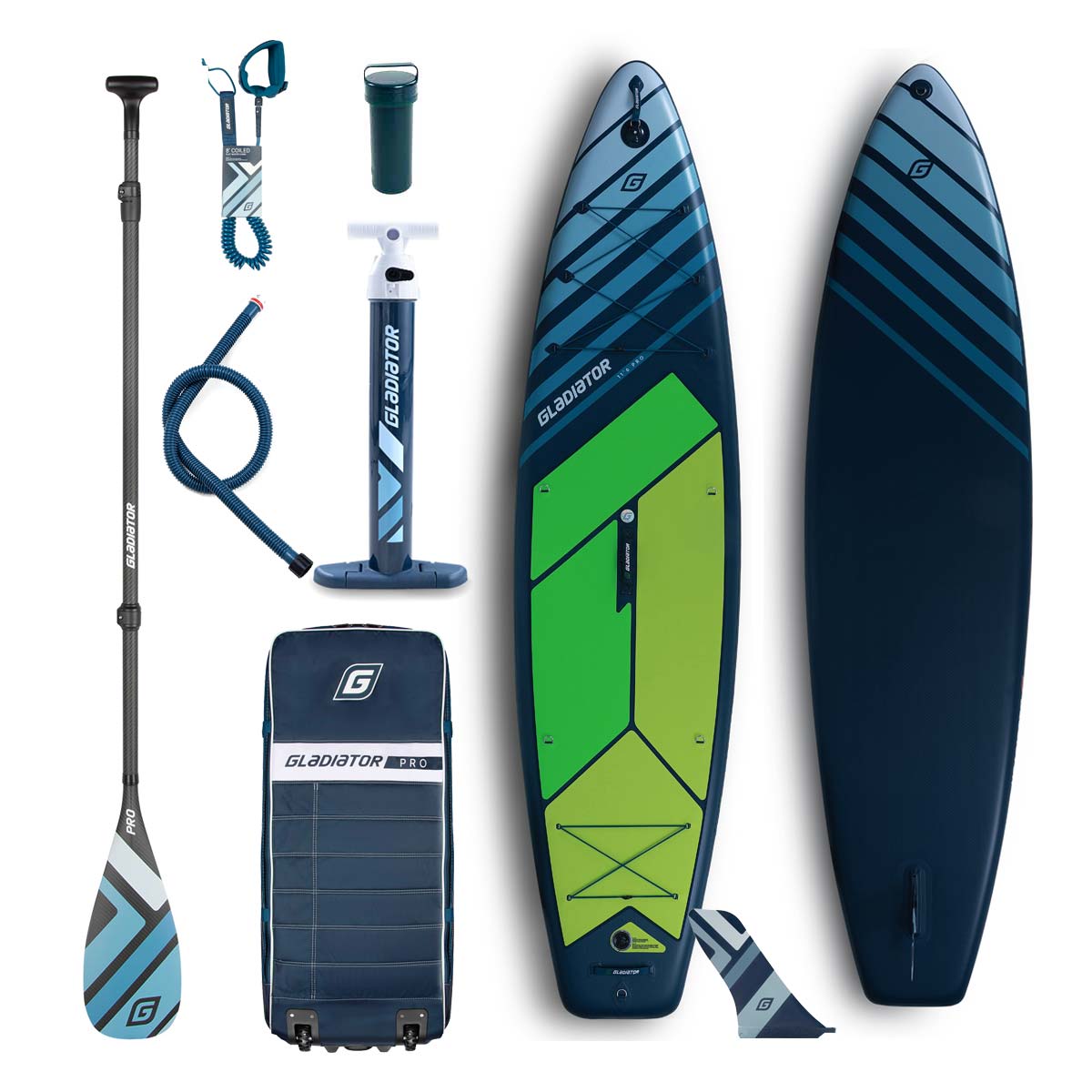 SUP Paddleboard Complete Gladiator PRO 11.6 – 330L