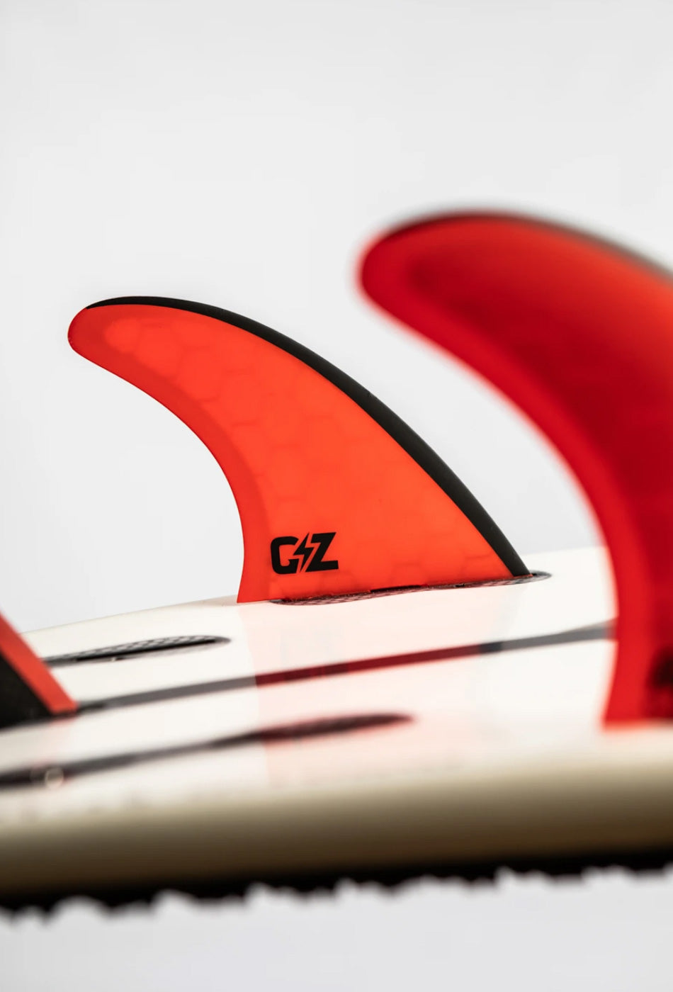 Feather Fins Gony Zubizarreta Red Core Carbon Click Tab – Thruster 3 fins