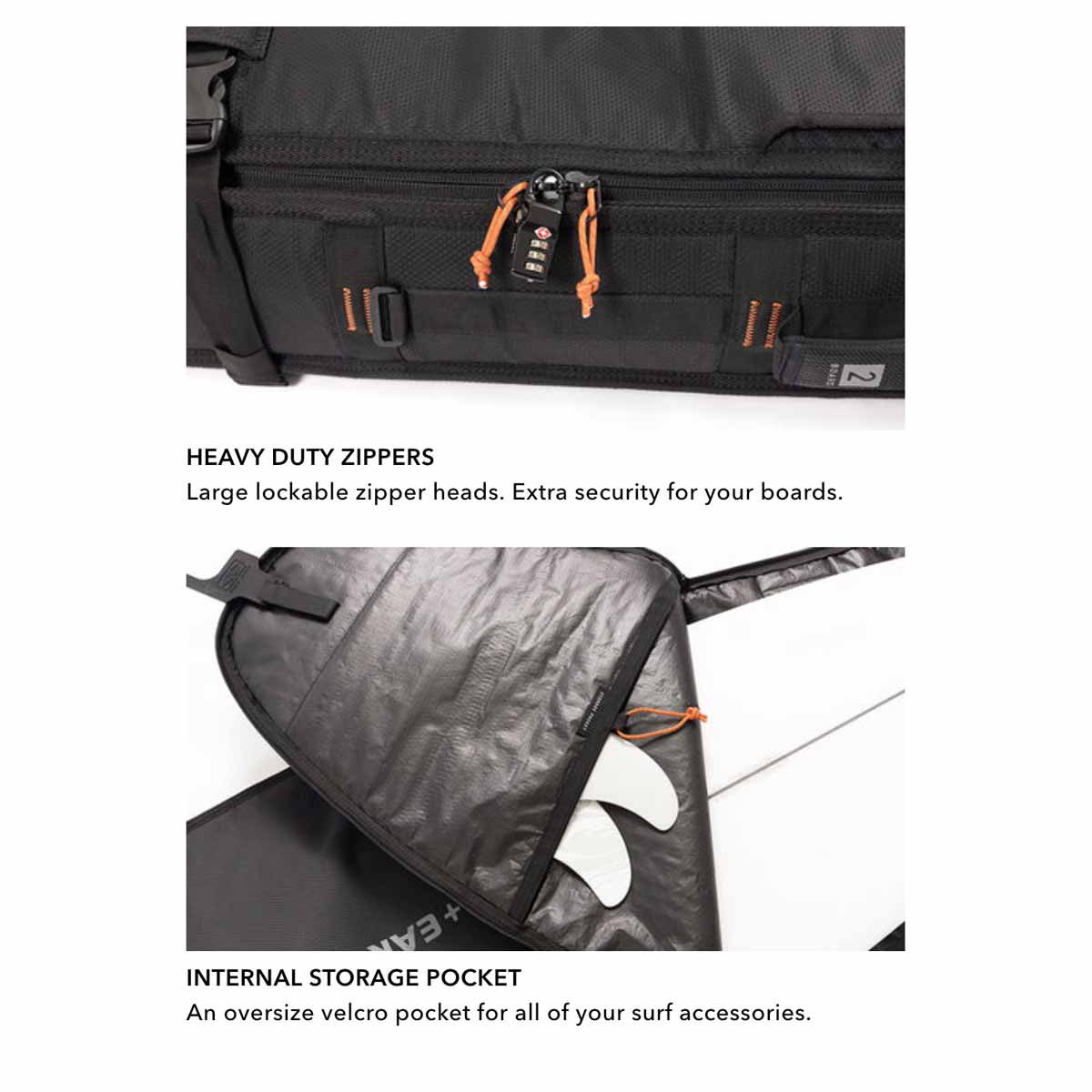 Ocean & Earth Triple Coffin Hypa Fish Surfboard Travel Bag – 6’0-8’0