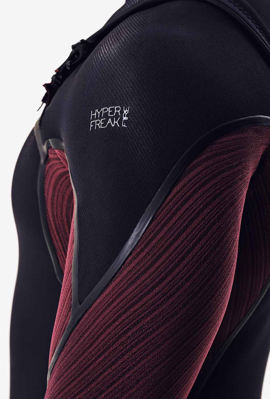 Wetsuit O'Neill Hyperfreak Fire 4/3+ mm Chest Zip – Carbon IA7