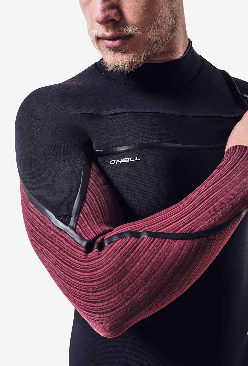 Wetsuit O'Neill Hyperfreak Fire 5/4+ mm Chest Zip – Black A00