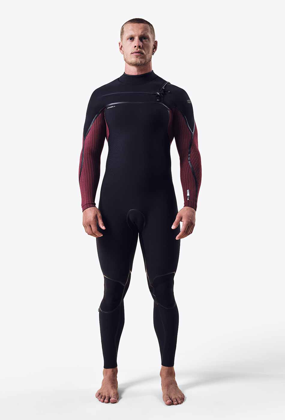 Wetsuit O'Neill Hyperfreak Fire 4/3+ mm Chest Zip – Black A00