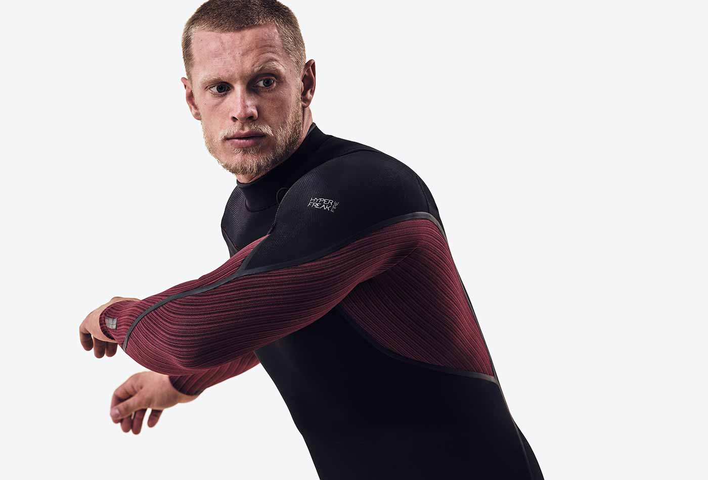 Wetsuit O'Neill Hyperfreak Fire 4/3+ mm Chest Zip – Carbon IA7