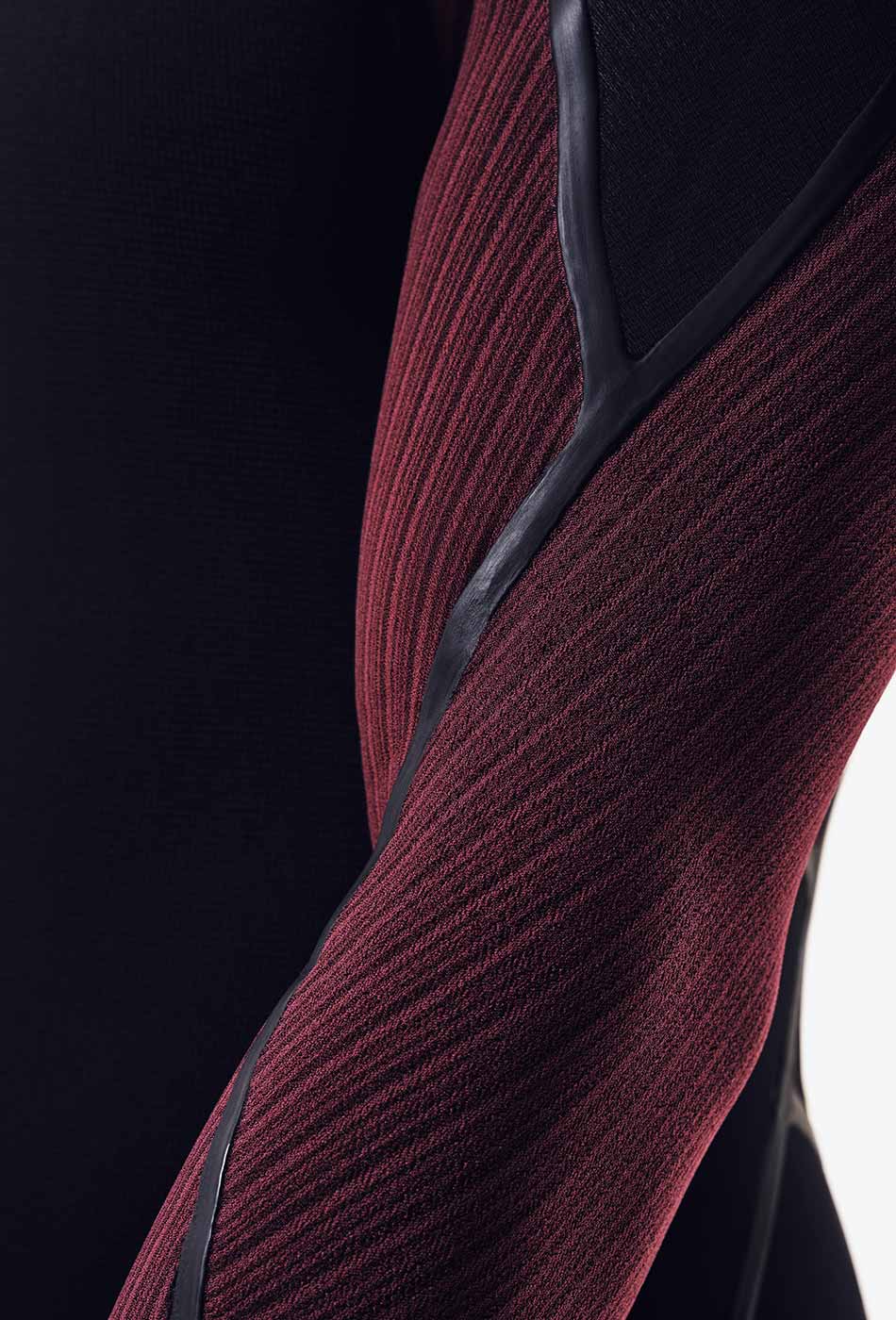 Wetsuit O'Neill Hyperfreak Fire 5/4+ mm Chest Zip – Dark Red F96