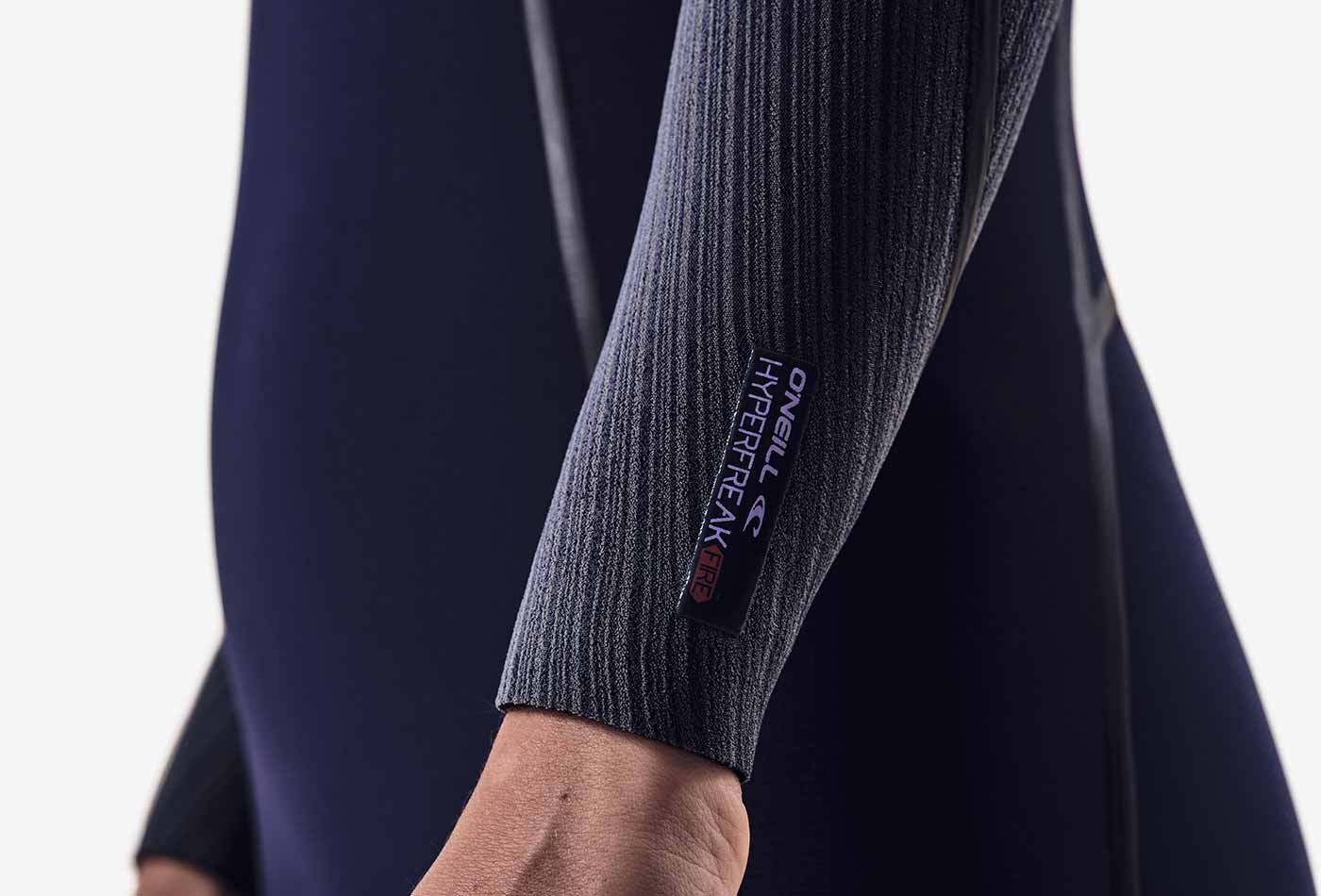 Wetsuit O'Neill WMS Hyperfreak Fire 5/4+ mm Chest Zip – Navy/Shade HR3