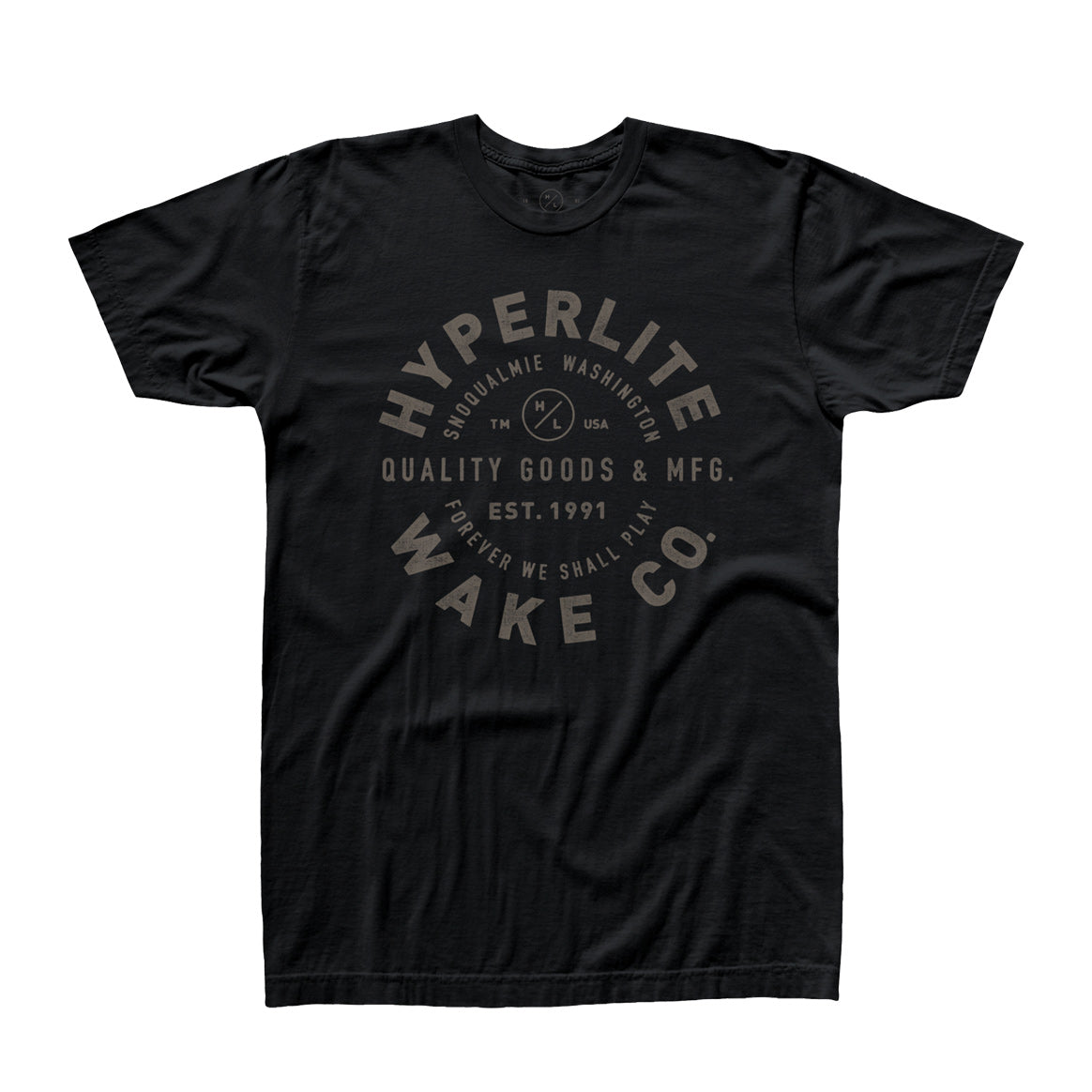 Hyperlite Standard Tee – Black