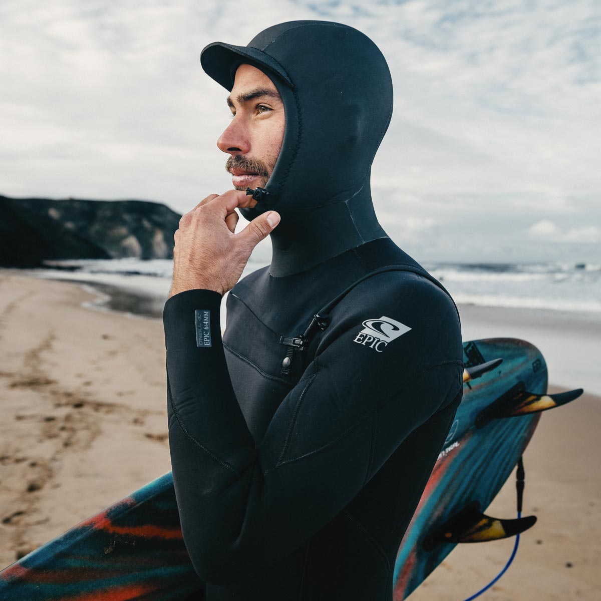 Winter Wetsuit O'Neill Epic 6/5/4 mm Chest Zip W/Hood