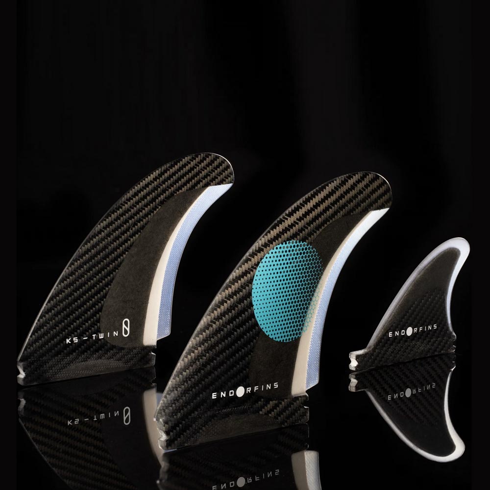 Endorfins Slater KS Twin + 2 Fin Single Tab 4 Fin Set