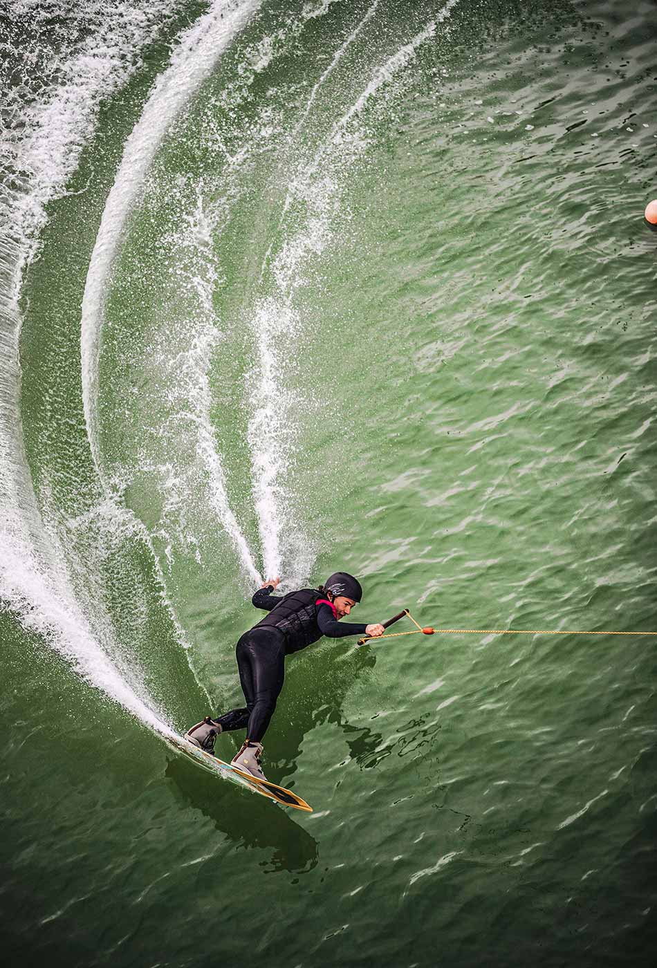 O'Neill HyperFreak Comp 3/2 mm Zipless Full Wetsuit – Black/Bloodshot E99