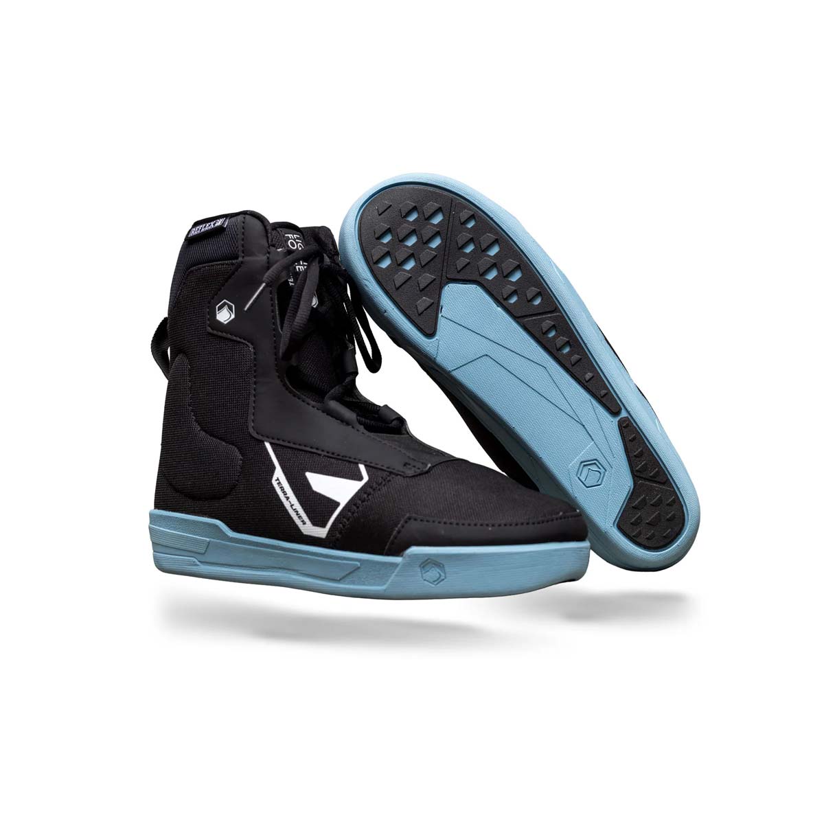 Liquid Force Terra 6X Wakeboard Bindings – White/Black