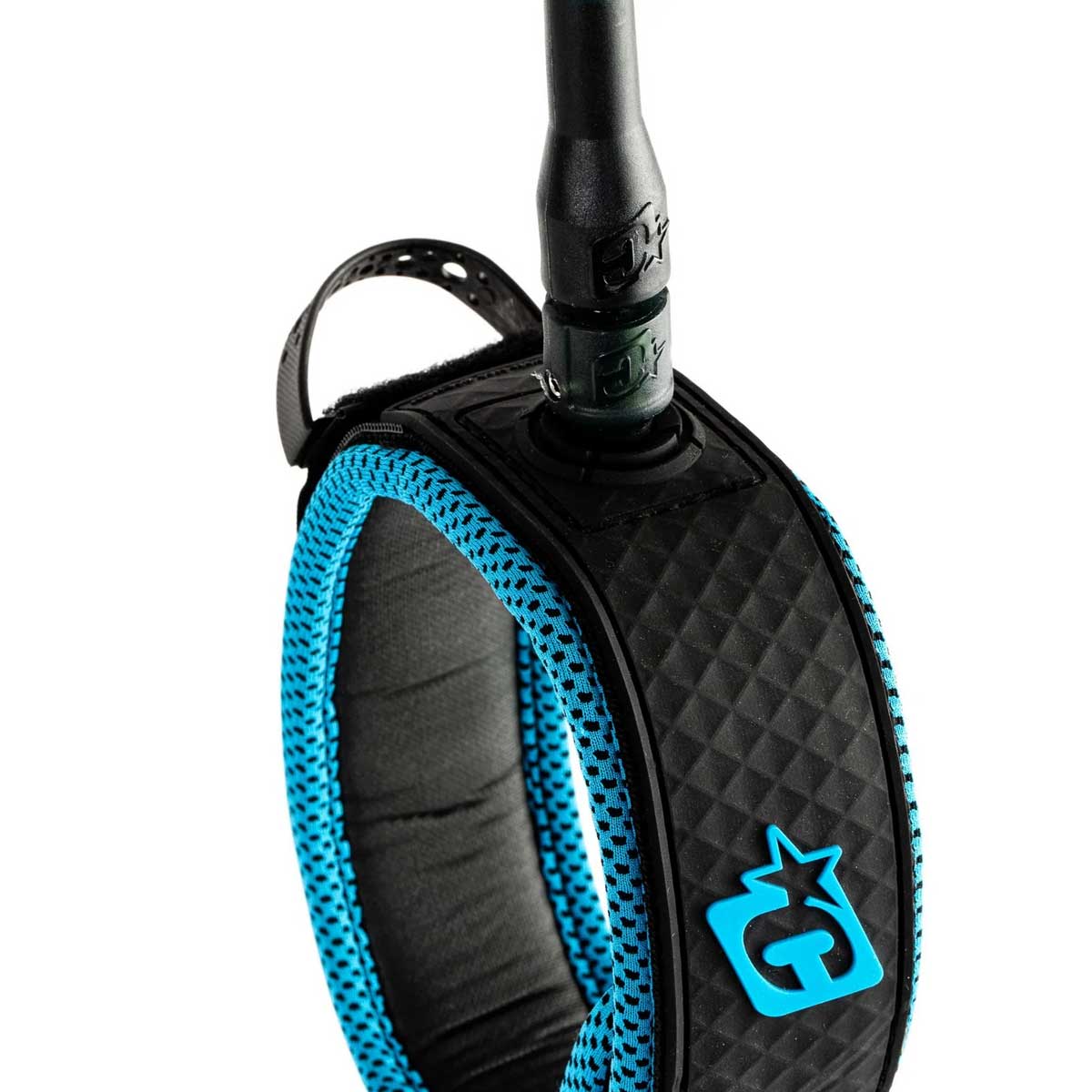 Creatures Reliance Longboard Ankle 9ft Leash – Black
